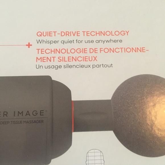 Sharper Image Power Percussion Deep Tissue Massager with 6 attachments & Case - Picture 8 of 13